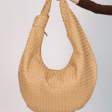 Ultra-Rare Bottega Veneta Intrecciato Maxi Jodie Beige Oats