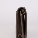 Bottega Veneta Lambskin Intrecciato Wallet on Chain