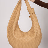Ultra-Rare Bottega Veneta Intrecciato Maxi Jodie Beige Oats