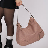 Gucci Large Pink Guccissima Bree Hobo
