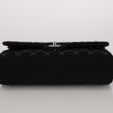 Limited Edition Chanel 2023 Chain Tweed Medium Classic Double Flap Bag