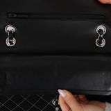 Limited Edition Chanel 2023 Chain Tweed Medium Classic Double Flap Bag