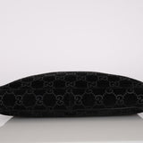 Gucci GG Suede Thin Horsebit Tote with Pouch