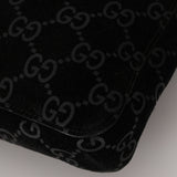 Gucci GG Suede Thin Horsebit Tote with Pouch