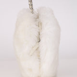 Rare Chanel 2010 Runway Fantasy Faux Fur Gripoix Bag