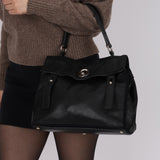 Saint Laurent Black Muse Two Tote