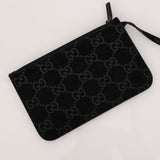 Gucci GG Suede Thin Horsebit Tote with Pouch