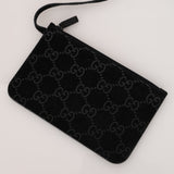 Gucci GG Suede Thin Horsebit Tote with Pouch