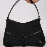 Gucci Canvas Reins Hobo