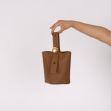 Loewe Mini Pebble Bucket Bag Grained Leather