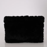 Rare Chanel 2017 Rabbit Fur and Enchanted Chains Clutch