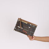 Fendi Zucca Flat Pouch Canvas Tools Print