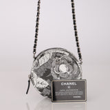 Chanel 2018 Camellia Round Clutch on Chain
