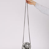 Chanel 2018 Camellia Round Clutch on Chain