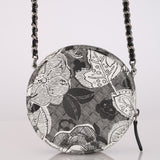 Chanel 2018 Camellia Round Clutch on Chain