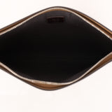 Fendi Zucca Flat Pouch Canvas Tools Print