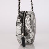 Chanel 2018 Camellia Round Clutch on Chain