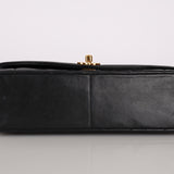 Chanel Medium Diana Flap Black Lambskin 1993 24K GP