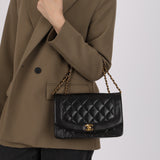 Chanel 1995 Lambskin Medium Diana Flap 24K GP