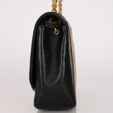 Chanel Medium Diana Bicolor Lambskin 1993 24K GP