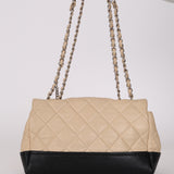 Chanel 2014 Bicolor Medallion Flap Bag