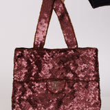 Rare Chanel 1998 Jewel Sequin & Crystal Trompe L'oeil Tote