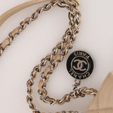 Chanel 2014 Bicolor Medallion Flap Bag