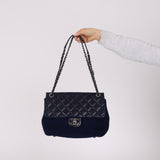 Limited Edition Chanel 2016 Paris-Dallas Wool and Calfskin Flap Bag