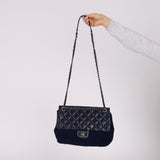 Limited Edition Chanel 2016 Paris-Dallas Wool and Calfskin Flap Bag