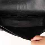 Chanel 2.55 Reissue Double Flap Black Chevron Calfskin 2018 AGHW