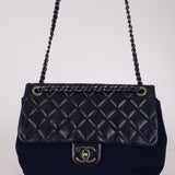 Limited Edition Chanel 2016 Paris-Dallas Wool and Calfskin Flap Bag