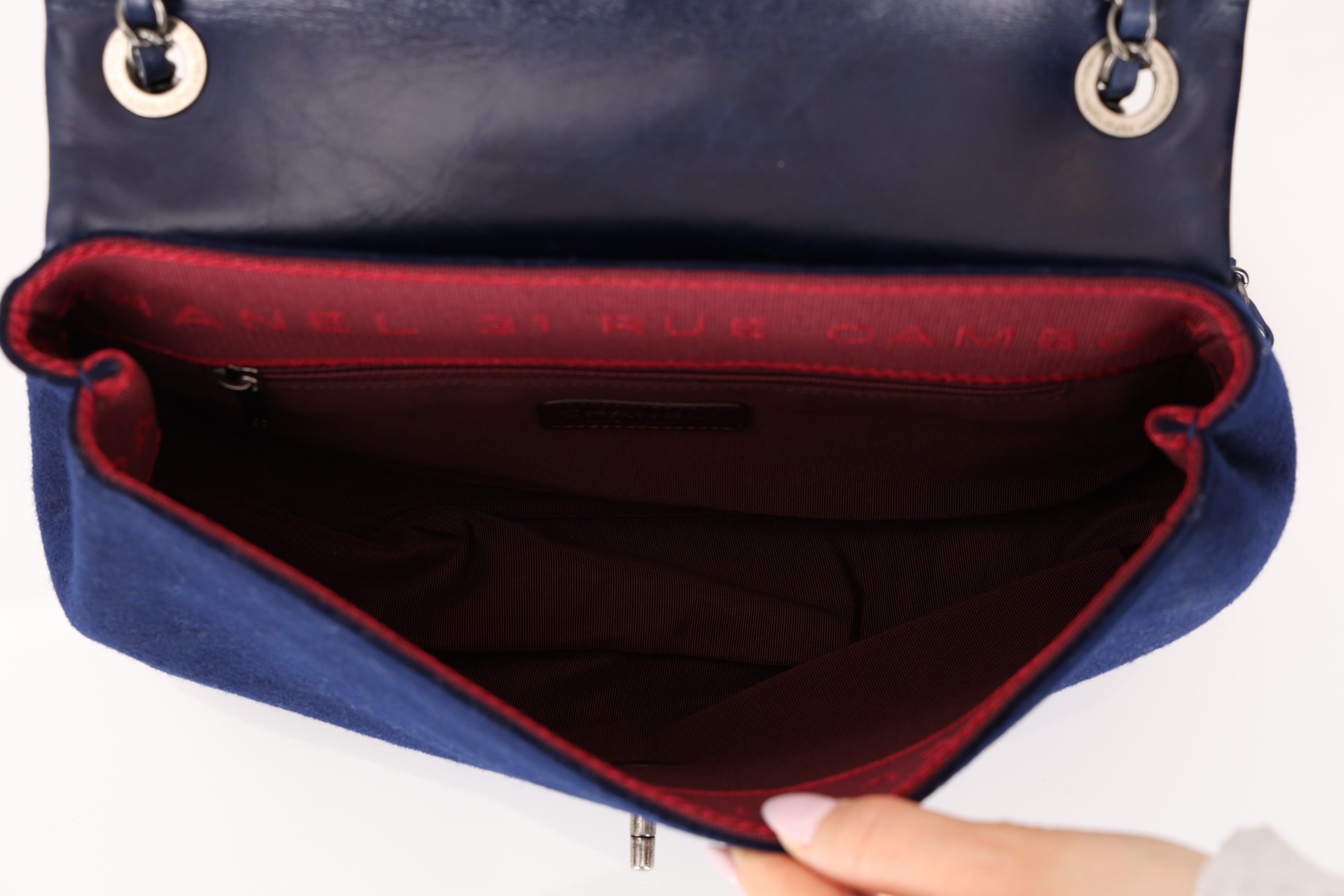 Limited Edition Chanel 2016 Paris-Dallas Wool and Calfskin Flap Bag
