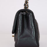 Chanel 2022 Purple Lambskin Iridescent Mini Square Flap Bag