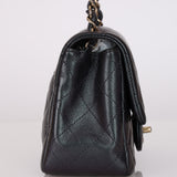Chanel 2022 Purple Lambskin Iridescent Mini Square Flap Bag