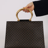 Celine Macadam Gancini Top Handle Bag
