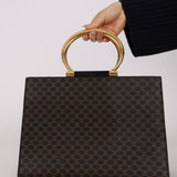 Celine Macadam Gancini Top Handle Bag