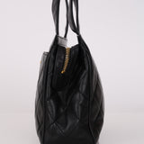 Chanel 1996 Lambskin Camera Turnlock Mini Tote 24K GP
