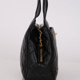 Chanel 1996 Lambskin Camera Turnlock Mini Tote 24K GP