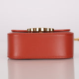 Celine Red Canyon Teen Triomphe Victoire Chain Bag