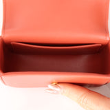 Celine Red Canyon Teen Triomphe Victoire Chain Bag