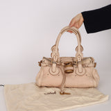 Chloe Opal Leather Medium Paddington Bag