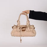 Chloe Opal Leather Medium Paddington Bag