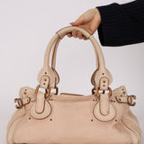 Chloe Opal Leather Medium Paddington Bag