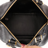 Chanel Boston Weekender Bag Black Lambskin 1996 GHW