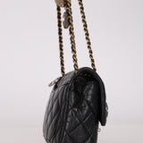 Rare Chanel 2015 Paris-Dubai Mini Medallion Flap Bag