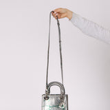 Limited Edition Dior 2015 Metallic Leaves Mini Lady Dior