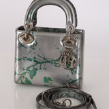 Limited Edition Dior 2015 Metallic Leaves Mini Lady Dior