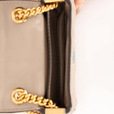 Fendi Beige Embossed Zucca Nano Baguette