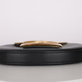 Fendi Black Leather Mini Croissant Bag