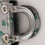 Limited Edition Dior 2015 Metallic Leaves Mini Lady Dior